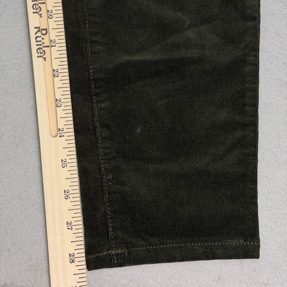 LOFT Corduroy Pants Womens 28/6 Olive Green The Skinny High Rise Stretch NWT - Picture 13 of 16